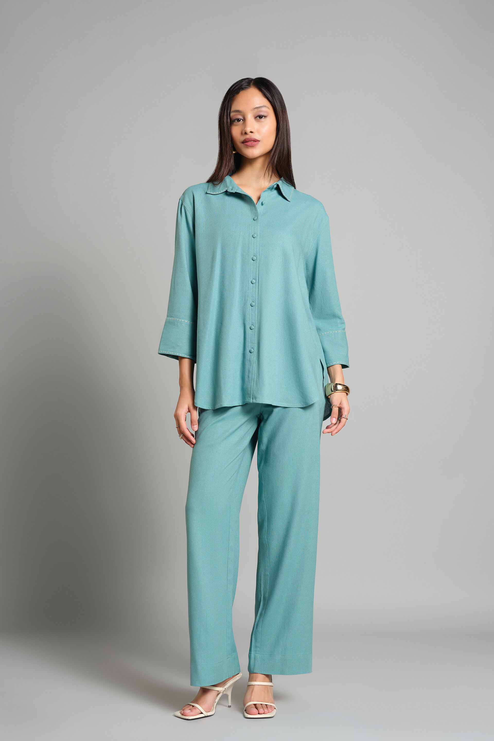 Aqua Dive Co-ord, Aqua, image 1